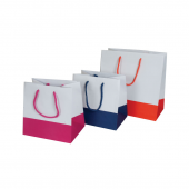 sacs papier blancs base couleur