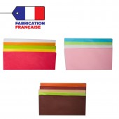 LES PAPIERS DE SOIE MULTICOLORES