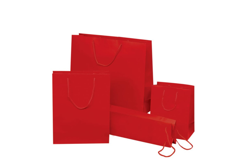 SACS ROUGES PELLICULES MAT