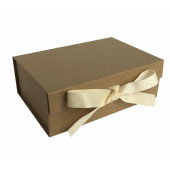 Boîte cadeau aimantée avec ruban
