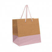 Sacs kraft bas pastel