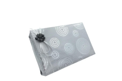 Rouleau papier cadeaux blanc, rouleau papier cadeaux blanc brillant.