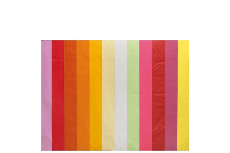Les papiers de soie couleurs