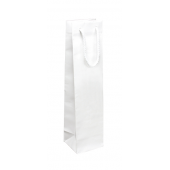 SAC BOUTEILLE BLANC PELLICULE BRILLANT