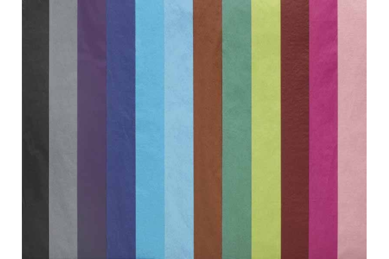 Les papiers de soie couleurs