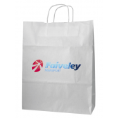 Sacs kraft papier blanc