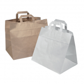 SACS POIGNEES PLATES TRAITEUR
