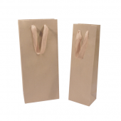SACS BOUTEILLE POIGNEES RUBAN