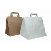 SACS KRAFT POIGNEES PLATES