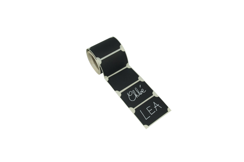 ETIQUETTES NOIR MAT