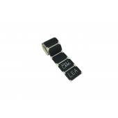 ETIQUETTES NOIR MAT