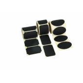 ETIQUETTES NOIR MAT