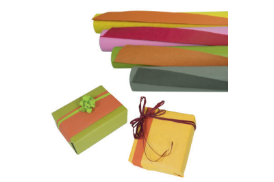 Papier Cadeau Kraft Noel 70cm x 50cm, 12 Feuilles Recyclable