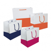 sacs papier blancs base couleur