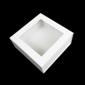 Boîte cadeau aimantée à fenêtre