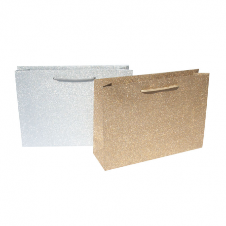 SACS PAILLETES OR ET ARGENT
