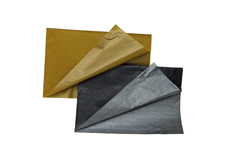 Luxe - 5 feuilles de papier de soie doré