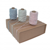 FICELLE BICOLORE DE COTON