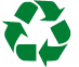 Logo d'un produit recyclable