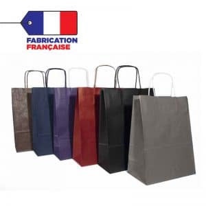 sac kraft couleurs