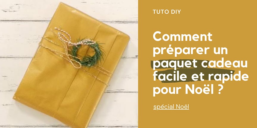 Comment faire un beau paquet cadeau : notre tuto - Elle